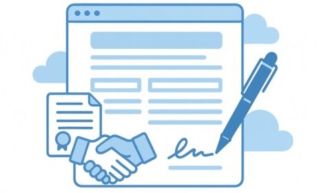 Elektronický formulář Registrační list smlouvy